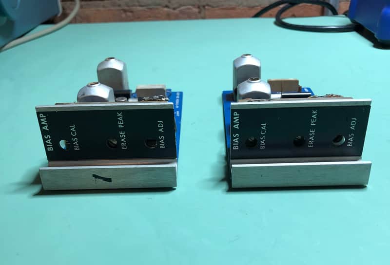*PAIR* Ampex AG-440-B bias cards image 1