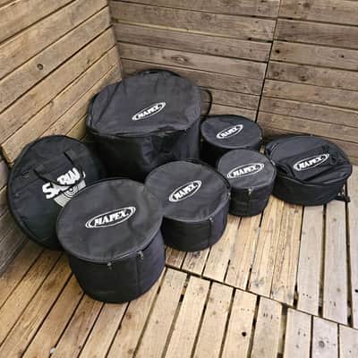 Drum Kit Mapex M Birch, Transparent Red Complete USED! RKMBK280726 image 10