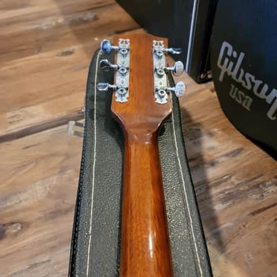 Vintage Cortez 860 Acoustic Guitar Mid 1970's Japan Great Shape W/Case Open Book Headstock image 13