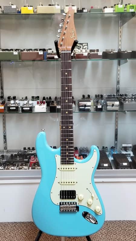 Suhr Classic S Vintage Limited Edition HSS Daphne Blue with Roasted Maple Neck, BRAND NEW IN BOX FROM DEALER! UNPLAYED! FREE SHIPPING IN THE U.S. 48! image 1