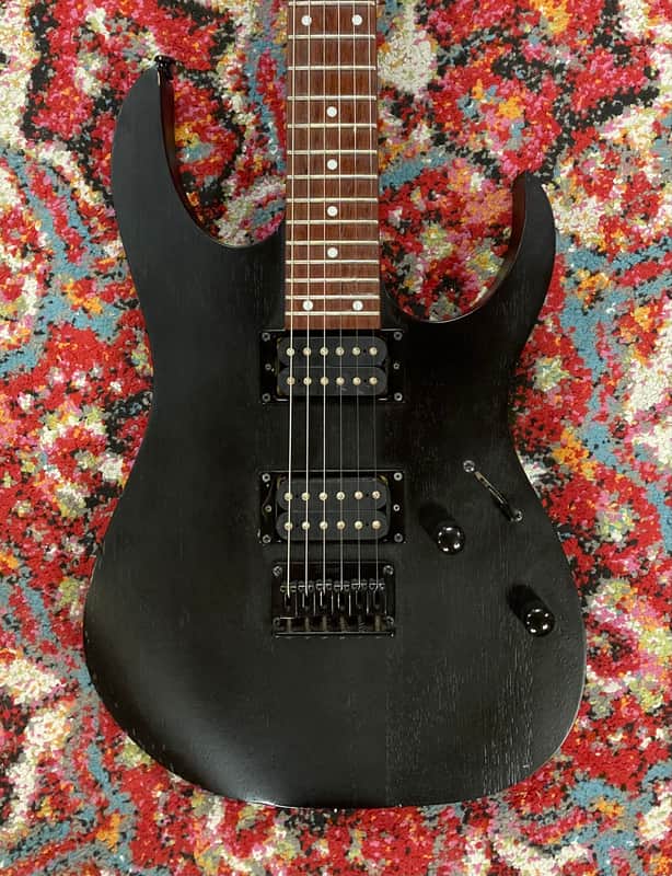 Ibanez RGRT421 2018 - Weathered Black, Fair, SKU: 1189G image 1