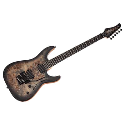 C-6 Pro Floyd - Charcoal Burst Schecter image 1