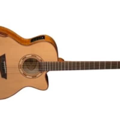 Washburn WCG66SCE Comfort Series Grand Auditorium with Electronics image 3
