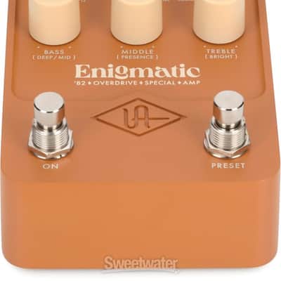 Universal Audio Enigmatic '82 Overdrive Special Amplifier Pedal (UAEnigmaticd2) image 5
