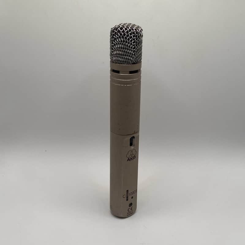 AKG C1000 S Small Diaphragm Multipattern Condenser Microphone 2000s - Nickel image 1