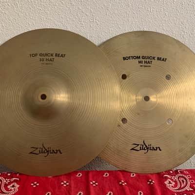 Zildjian 14” Quick Beat Hi-Hat Cymbals (pair) - 1980’s image 1