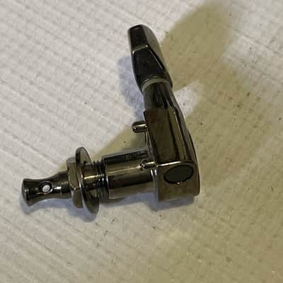 2000's Indonesian Ibanez S & RG Series Dual Pin Cosmo Black Tuners Tuning Pegs 7 In Line image 7