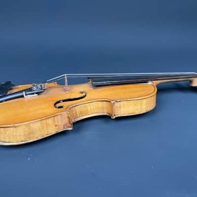 Vintage Lyon & Healy Violin / Fiddle w Bow & Original Hard Case – Made in USA – As Is image 14