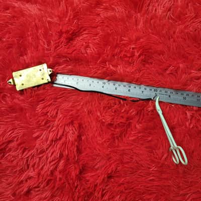 Unknown Brand Humbucker - Possibly 1980's - 2020's - Black - Double Slug - 8.59K - Ceramic Magnet image 10