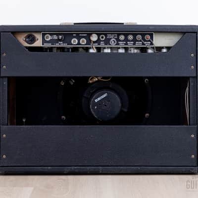 1964 Fender Deluxe Reverb Vintage Black Panel Pre-CBS Tube Amp AB763 w/ Ftsw image 7