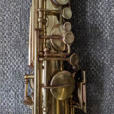 Buffet Crampon Cie Evette & Schaeffer 1927 - Vintage Lacquer Bari Sax Paris France Baritone Saxophone image 5