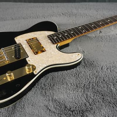 2015 Fender Japan TL62B Custom Telecaster Black w/ Gotoh Humbucker, Gold Hardware image 4