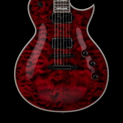 LTD EC-1000 - See Thru Black Cherry #71318 (Factory Demonstration Model) image 1