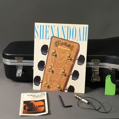 Lefty Vintage 1991 Martin Shenandoah D2832L Natural Lacquer Finish Original Collectors OHSC Rare Dreadnought image 10