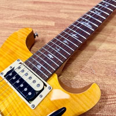 ☀️2022☀️ PRS SE Santana Signature~ Flamed Maple~ Santana Yellow~ Mint Condition! image 7