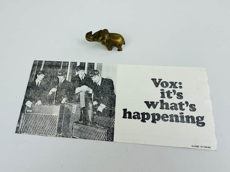 Vox Warranty Registration Card – Late 1960s image 1
