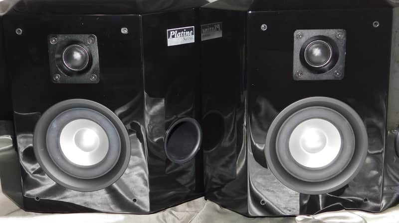 Earthquake Platine Noiree PN-2421 dipole surround speakers pair image 1