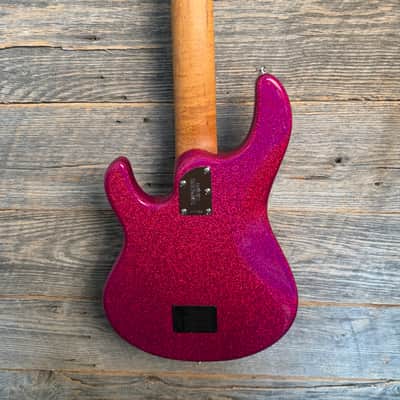 Ernie Ball Music Man StingRay Special 5 HH 5-String Bass - Soda Pink Sparkle image 6