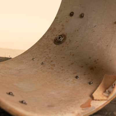 1960s Gretsch 14x20 Tangerine Sparkle Bass Drum Shell image 14