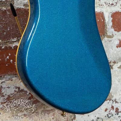 Guyatone LG-350T Custom 1978 Blue Metallic Offset MIJ Japan image 8