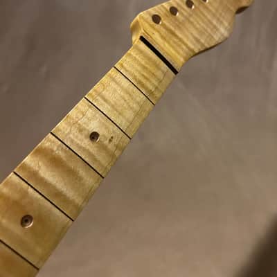 Killer Curly Maple Tele Guitar Neck- Fits Fender & Warmoth image 2