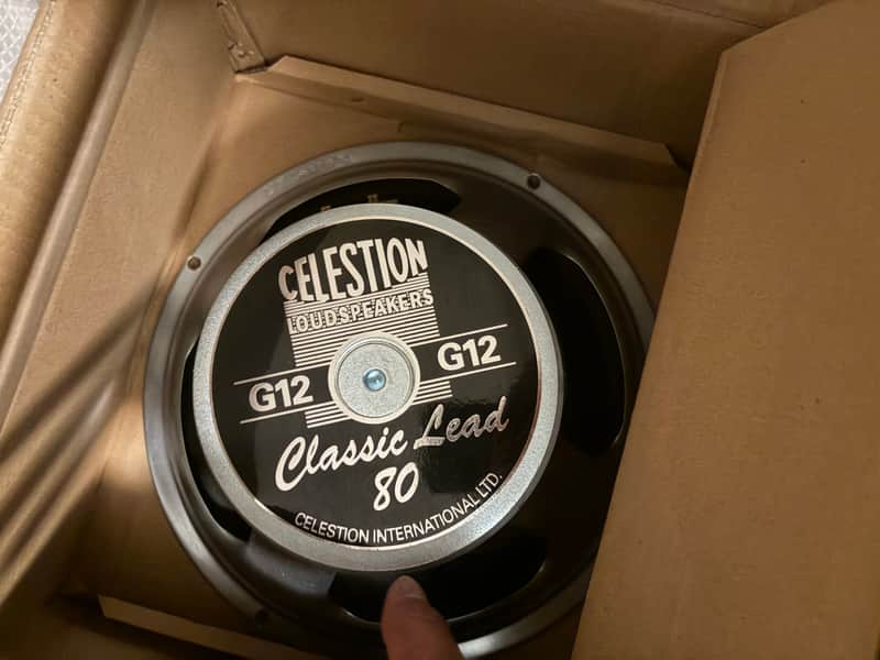 Celestion G12 Classic Lead 80 12" 80-Watt 16ohm Guitar Amp Speaker 2020s - Silver image 1