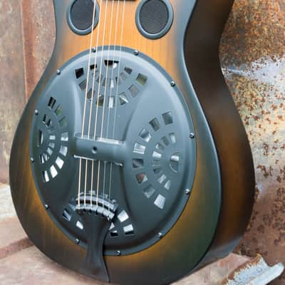 Cross Guitars-GeFellers Handmade Square Neck Dobro "R" Body 2024 - Satin image 4