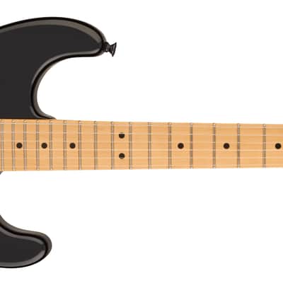 Jackson Pro Origins 1985 San Dimas SD1 HH FR Maple FB Gloss Black with Bag image 1