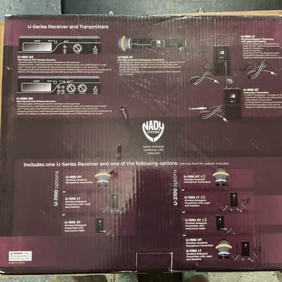 Nady UHF Wireless Microphone System U-2100-LT-GT-FBA image 12