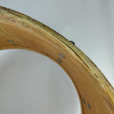 Slingerland 14x22" 70s Rail Mount WMP Bass Drum Vintage Sound King 3Ply 1971 USA image 18