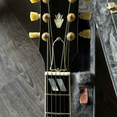 1997 Gibson L-4 CES Winered Spruce Top Figured Maple Back & Sides image 6