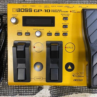Boss GP-10 Guitar Processor - Includes MIDI Cable