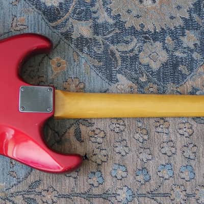 Kramer / ESP J-2000 Pacer Prototype with Kahler 1984 Red image 3