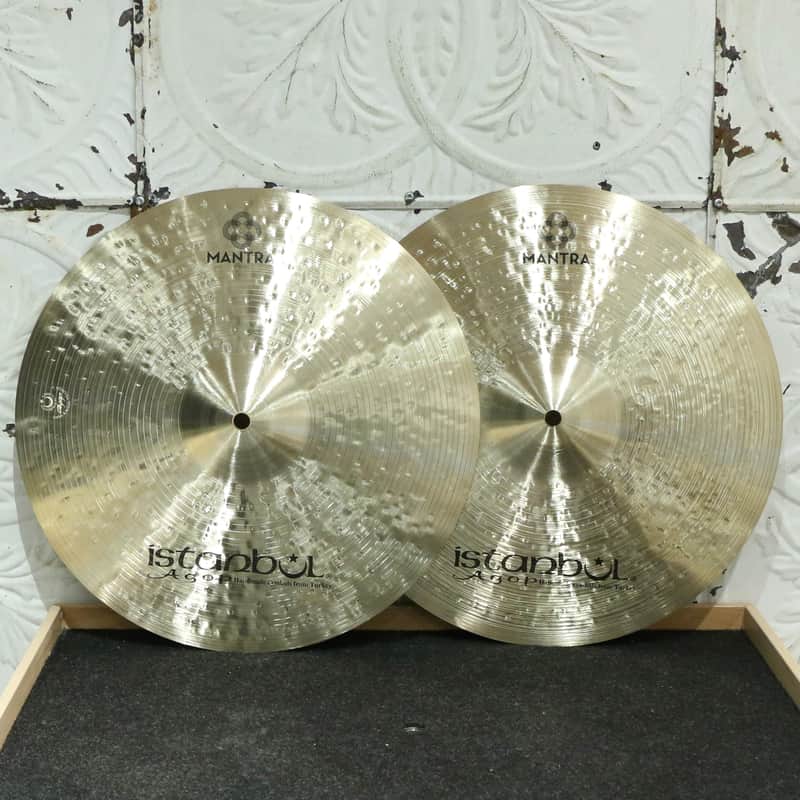 Istanbul Agop Mantra Hi-hat Cymbals 15in (964/1124g) image 1