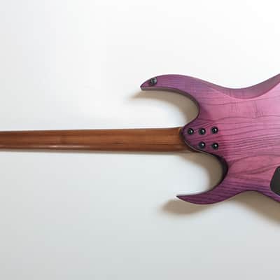 Solar Guitars AB 1.6HTPB 2022 - Trans Purple image 18