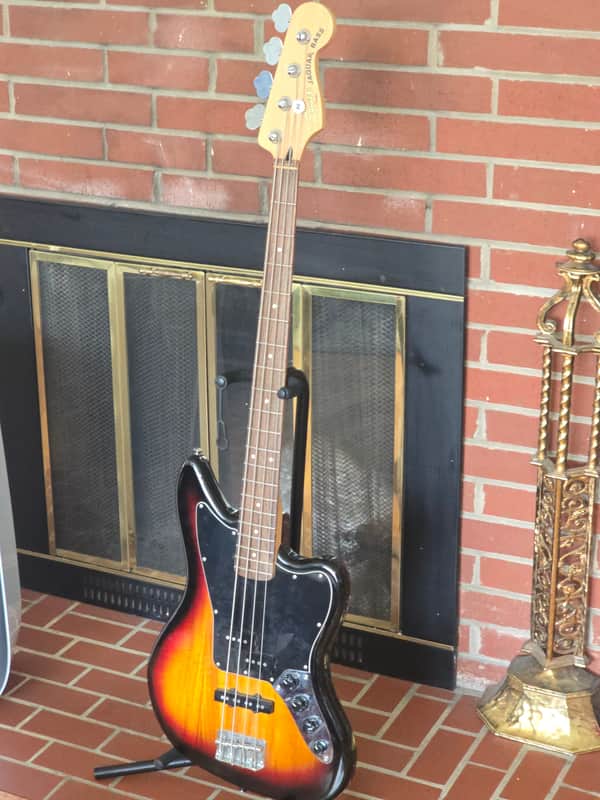 Squier Vintage Modified Jaguar Bass Special SS 2012 - 2018 - Brown Sunburst image 1