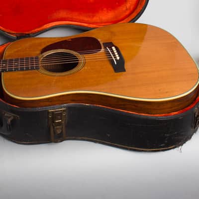 C. F. Martin D-28 Flat Top Acoustic Guitar (1954), ser. #141329, black hard shell case. image 13