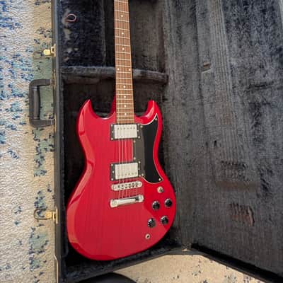 Greg Bennett SG Style Wine Red Electric Guitar | Reverb