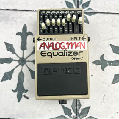 Analogman Boss GE-7 Equalizer with Mod