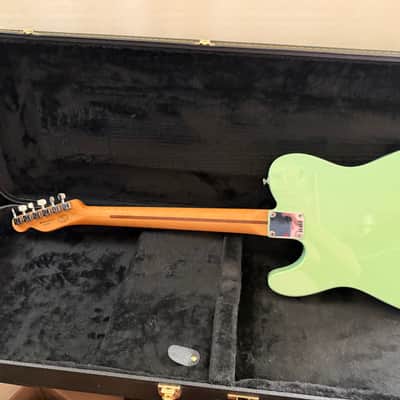 Fender Telecaster special edition guitar matching headstock 2009 - Sea foam green image 12
