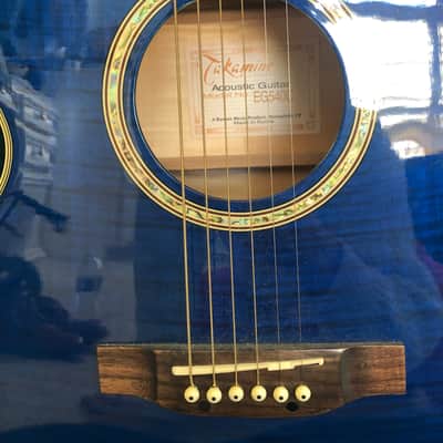 Takamine EG540C Acoustic-Electric Blue image 4