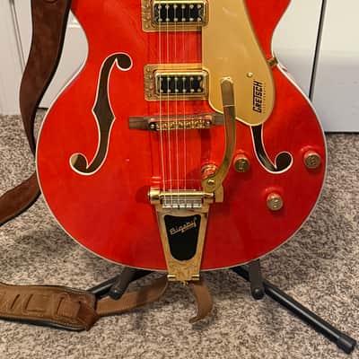 Gretsch G5422TG Electromatic Classic 2022 - Orange Stain w/Gretsch Tweed Hard Shell Case - FREE shipping image 3