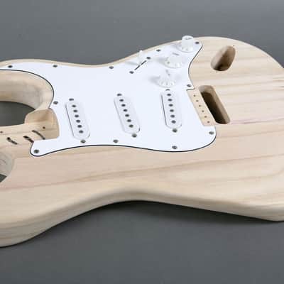 Strat Style Electric Guitar DIY Kit – Build Your Own S-Style Guitar – Unfinished image 7