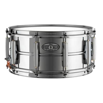 Pearl Sensitone Heritage Alloy Snare Drum 14x6.5 Steel image 1