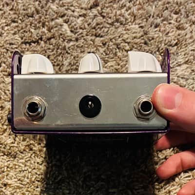 ThorpyFX The Dane Peter Honore Signature Overdrive / Boost 2010s - Silver / Purple image 5