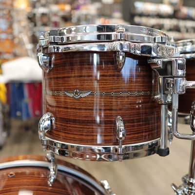 Like New Tama Star Bubinga 5-Pc Shell Pack 10/12/14/16/22 (Limited Edition Natural Rosewood) image 7