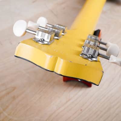 Gibson Les Paul Faded Double Cutaway 2008 Worn Yellow DC Special w/ Gold Gibson Hard Case image 19
