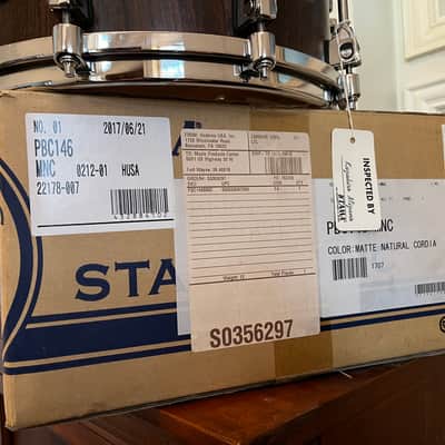 Tama Starclassic Cordia Bubinga Snare Drum image 3