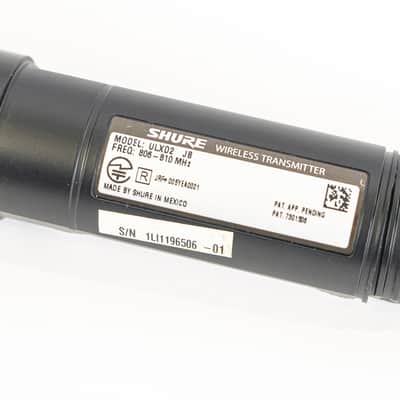 Shure ULXD2 / SM58 Wireless Handheld Microphone Transmitter - JB 806-810 MHz image 5
