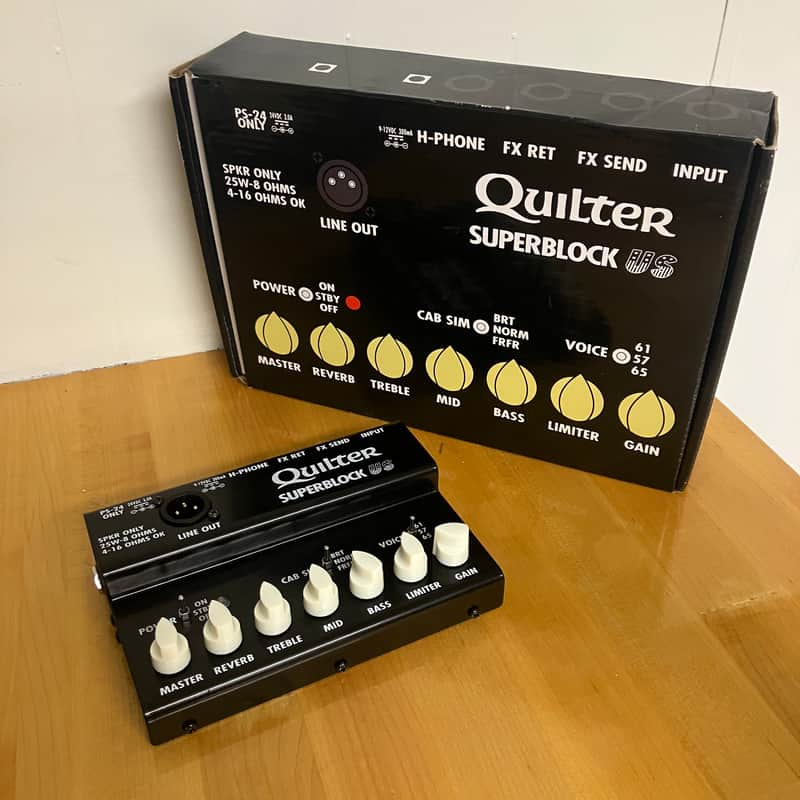 Quilter SuperBlock US 25-Watt Pedalboard Guitar Amp 2021 - Black image 1